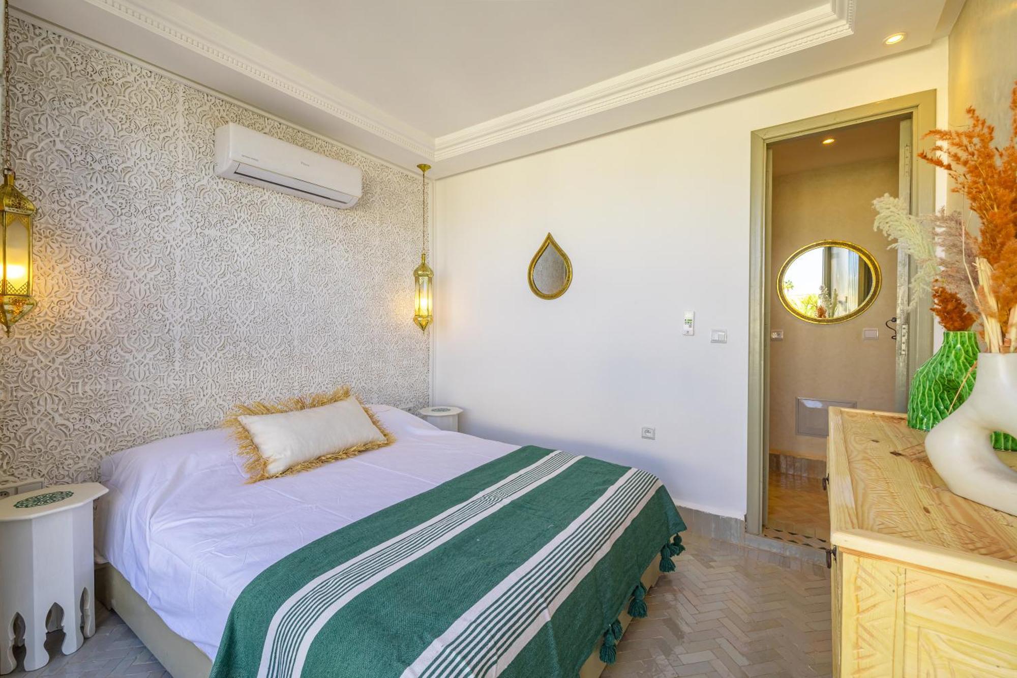 Riad Zahra Bed And Breakfast Marrakesz Zewnętrze zdjęcie