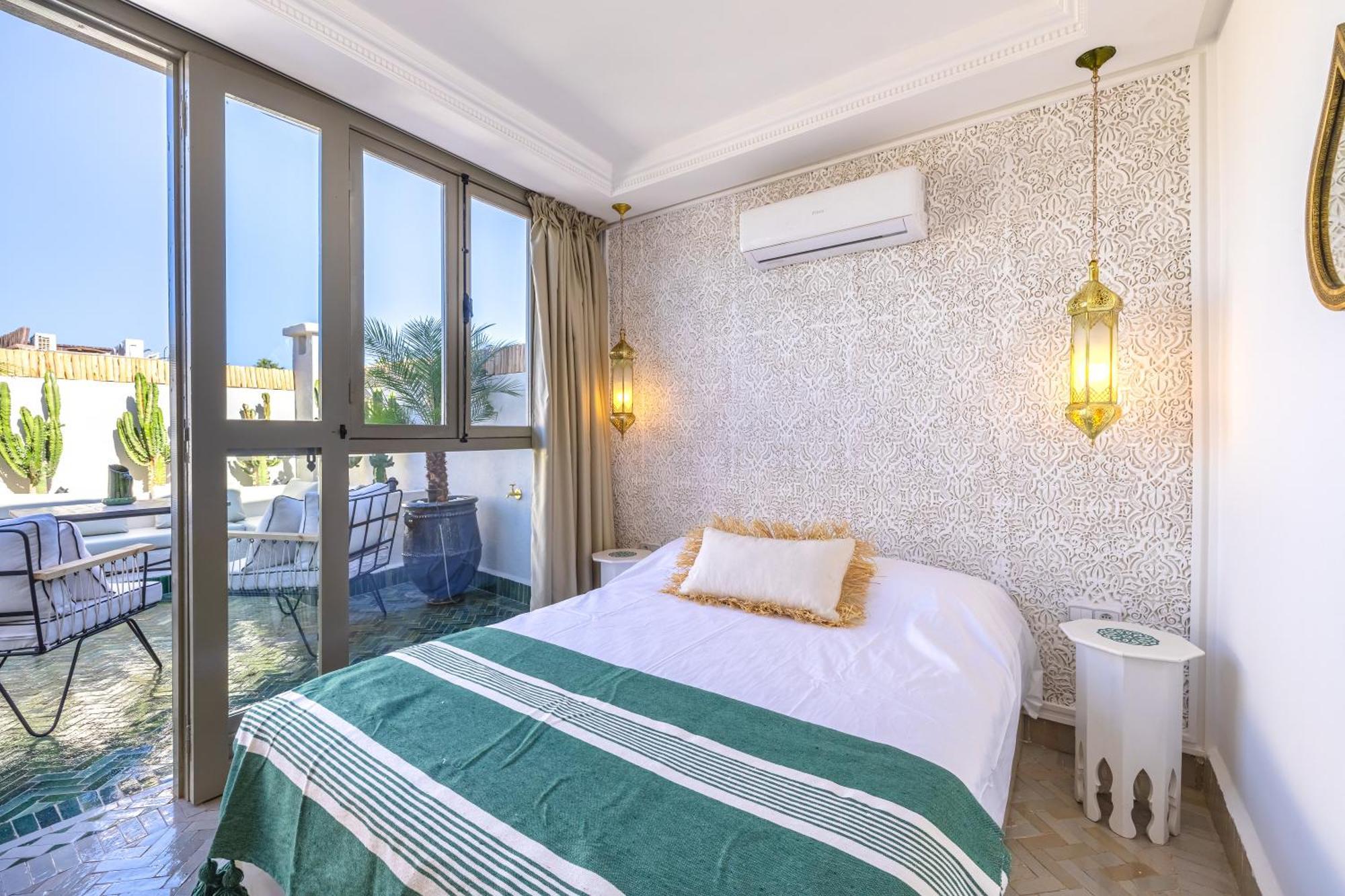 Riad Zahra Bed And Breakfast Marrakesz Zewnętrze zdjęcie