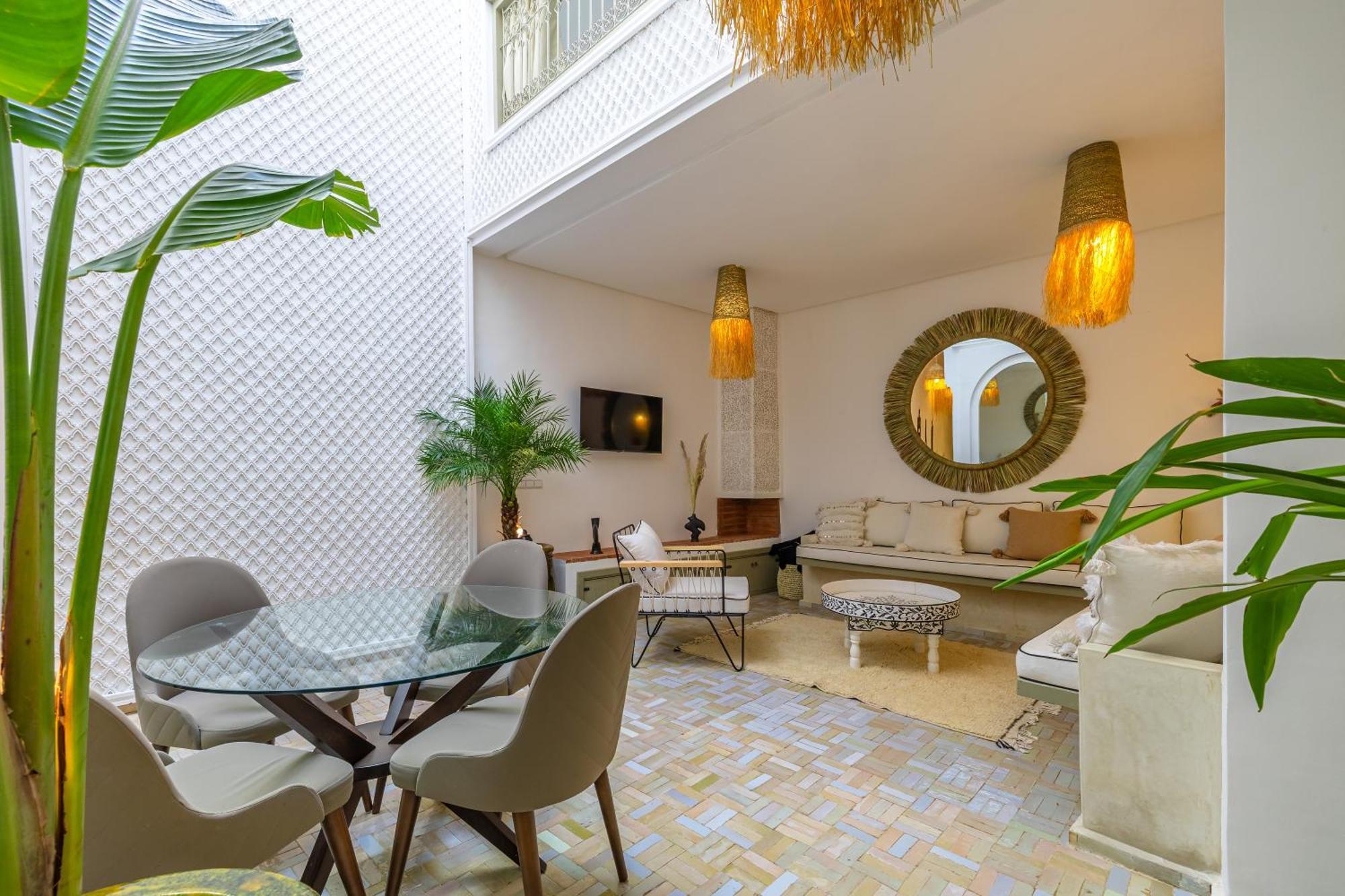 Riad Zahra Bed And Breakfast Marrakesz Zewnętrze zdjęcie