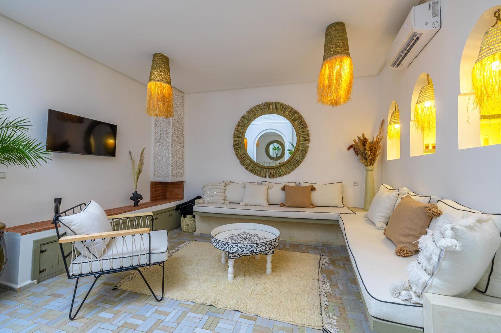 Riad Zahra Bed And Breakfast Marrakesz Zewnętrze zdjęcie