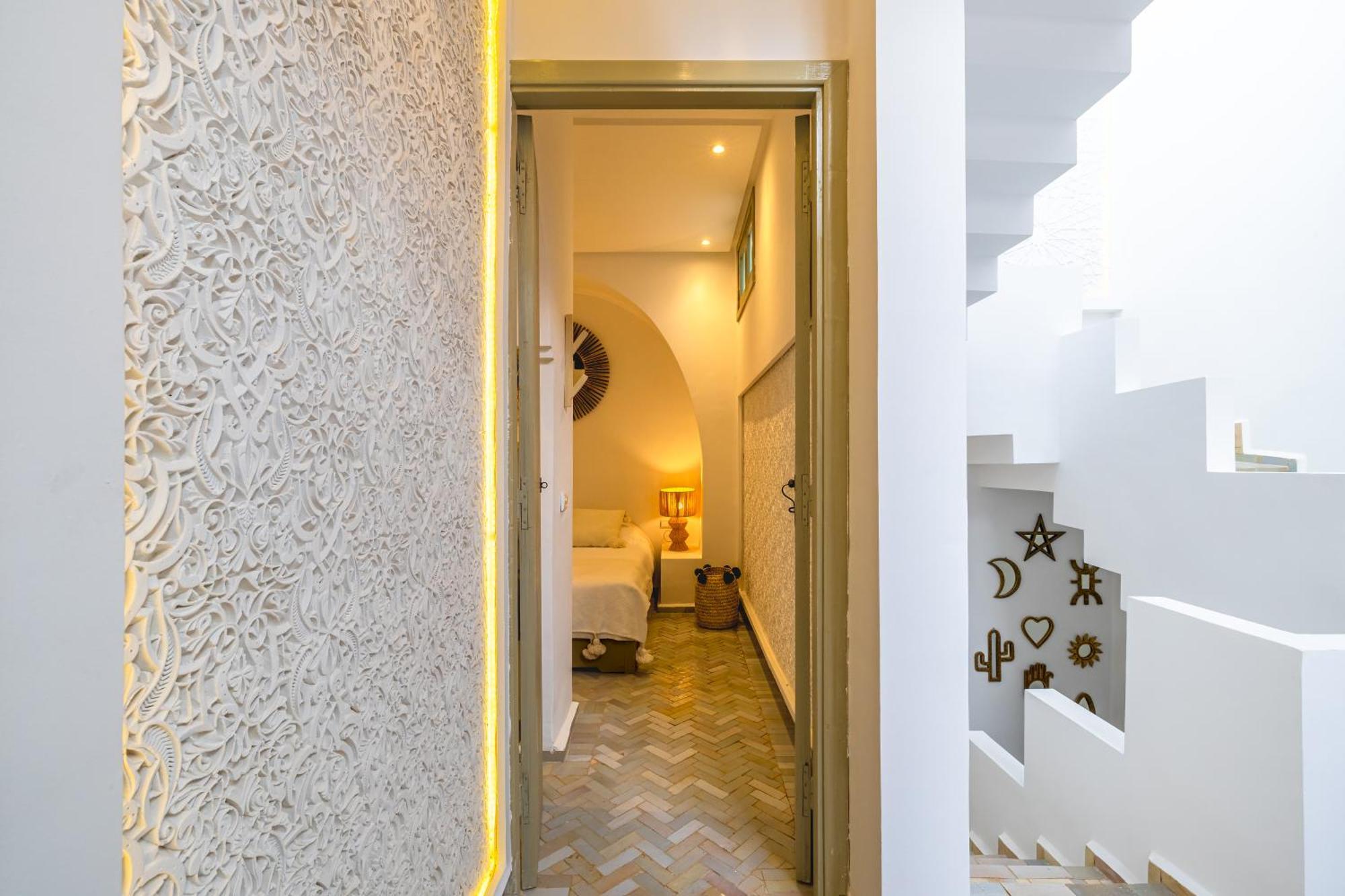 Riad Zahra Bed And Breakfast Marrakesz Zewnętrze zdjęcie