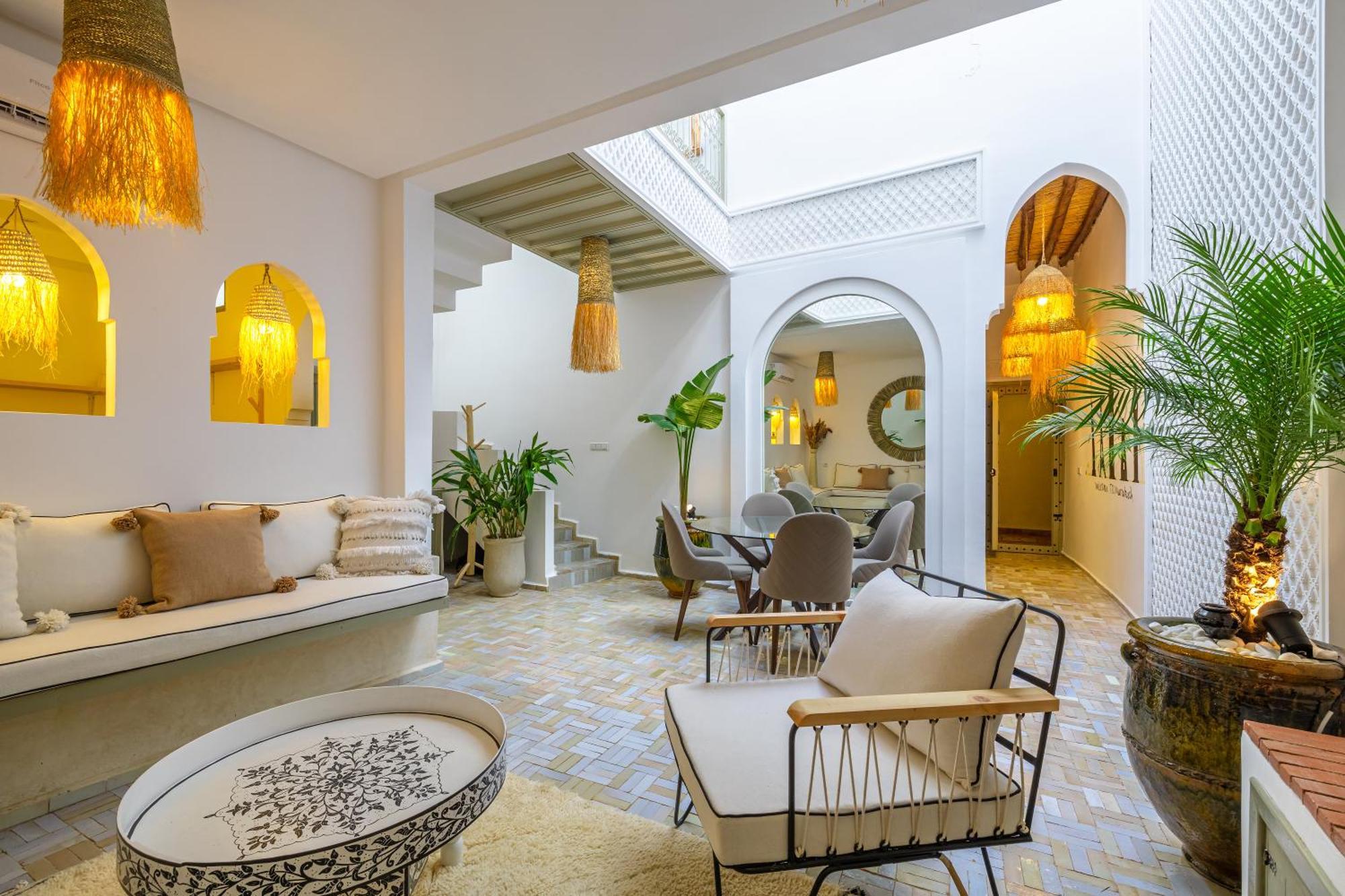 Riad Zahra Bed And Breakfast Marrakesz Zewnętrze zdjęcie